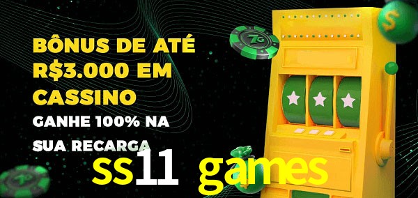 ss11 games melhor bônus de depósito