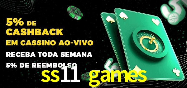 Promoções do cassino ao Vivo ss11 games